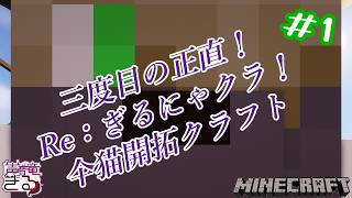 【Vtuber】三度目の正直！Re:ぎるにゃクラ！仐猫開拓クラフト ＃01〖Minecraft〗