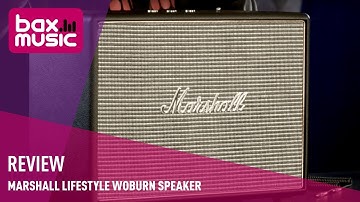 Marshall Lifestyle Woburn Speaker Review | Bax Music