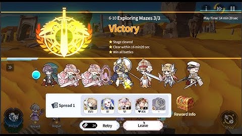 Arcana Tactics - Guide Clear 3 Stars Stage 6-10 Gameplay & Team Comp