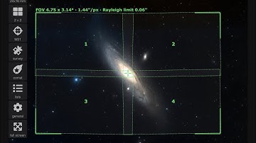 ASIAIR Plus mosaic import from Telescopius