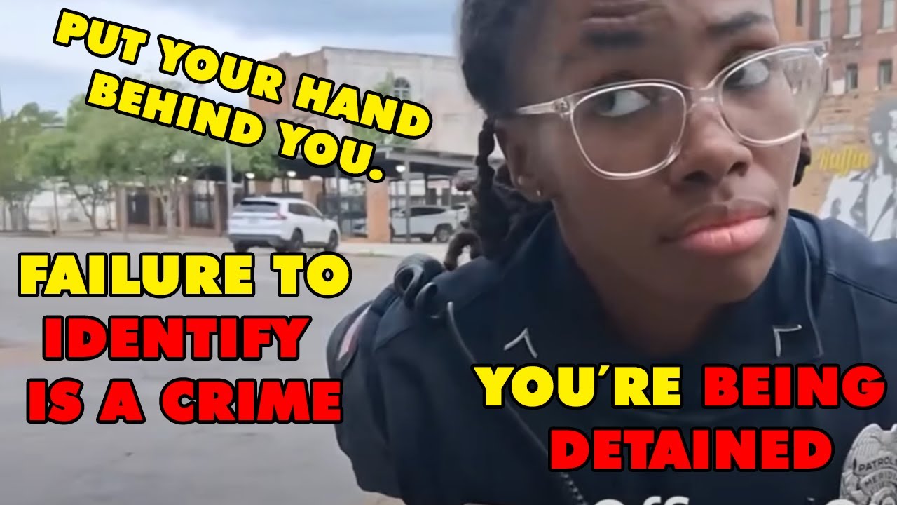 Female Tyrant Cop Arrests Man for Refusing ID While Filming on Public ...