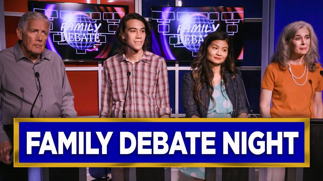 If Political Discussions with Your Family Were Like Presidential Debates