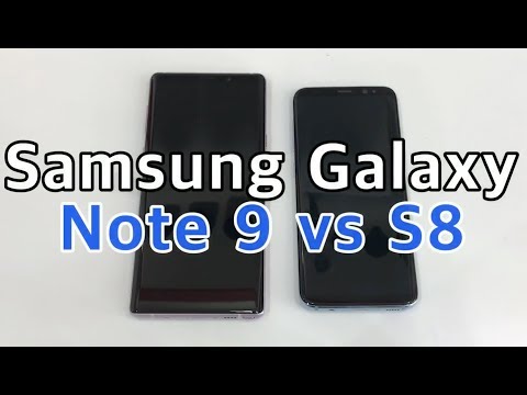 Samsung Galaxy Note9 vs S8 Speed test comparison (갤럭시노트9 vs 갤럭시S8 앱 실행 속도 비교 테스트!)