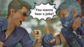 Mortal Kombat 1  Humorous Dialogues with Johnny Cage
