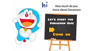 Doraemon Quiz how much you know about Doraemon part -1 by TOONS QUIZ MS 58 views 2 years ago 1 minute, 28 seconds