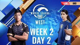 [HINDI] W2D2 - PMWL WEST - League Play | PUBG MOBILE World League Season Zero (2020)