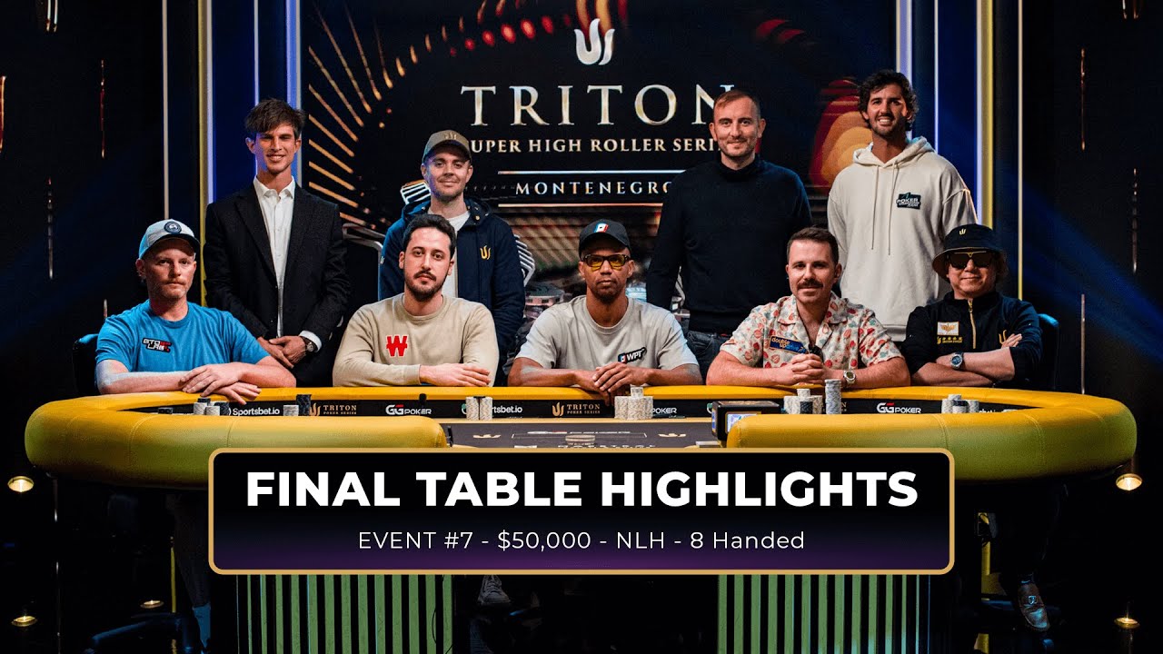 FINAL TABLE Highlights - Event #8 100K NLH 8-Handed | Triton Poker Series Montenegro 2024