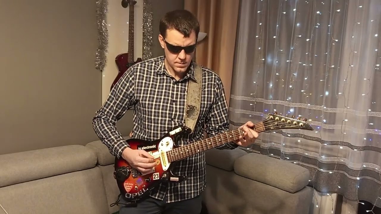 Pretty Maids - Future World (guitar cover)