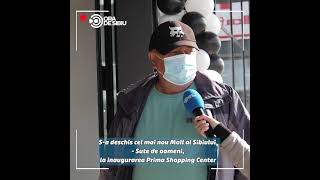 VIDEO FOTO S-a deschis cel mai nou Mall al Sibiului - Sute de oameni, la inaugurarea Prima Shopping Center 1 video