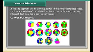Ch 10 - Visualising Solid Shapes | Convex Polyhedrons