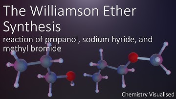 The Williamson Ether Synthesis | Chemical reactions animation
