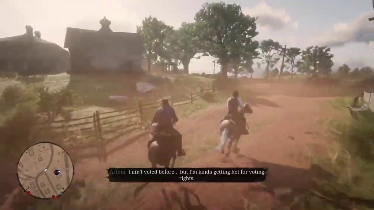 Gettin hot for voting rights [RDR2] - YouTube