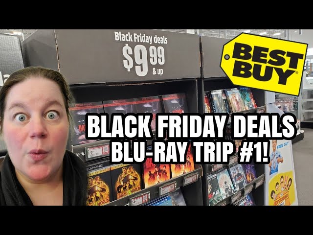 BEST BUY BLACK FRIDAY BLU-RAY TRIP ROUND 1!!! $9.99 4K Slipcovers!!! Jump  On These Deals Now!!! 