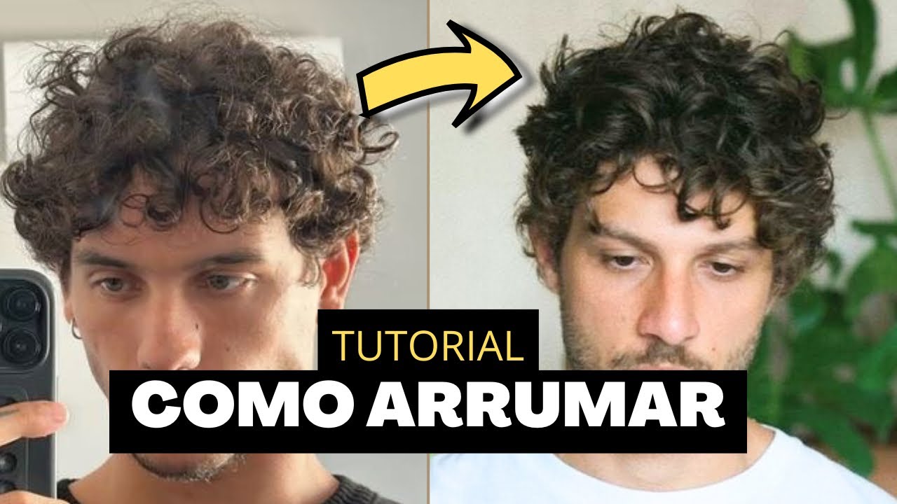 O jeito CERTO de arrumar o cabelo ONDULADO igual ao do Chay Suede ...
