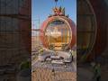Huge pomegranate in the middle of the desert!😱Modern house construction in the desert #shorts #wow