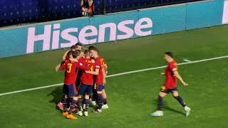 Abel Ruiz scoring the quickest goal in U21 EURO finals history(20 seconds)⚽ Spain U21 vs Croatia U21