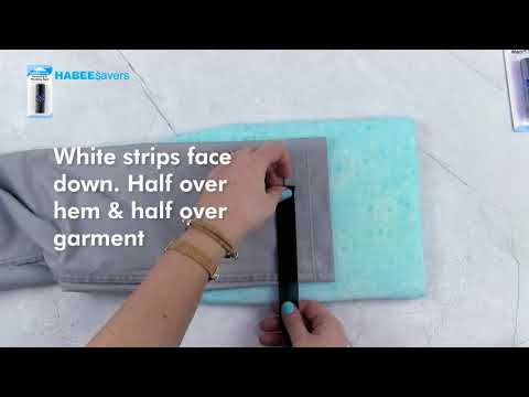 Hemming & Mending Tape Tutorial - Habee Savers