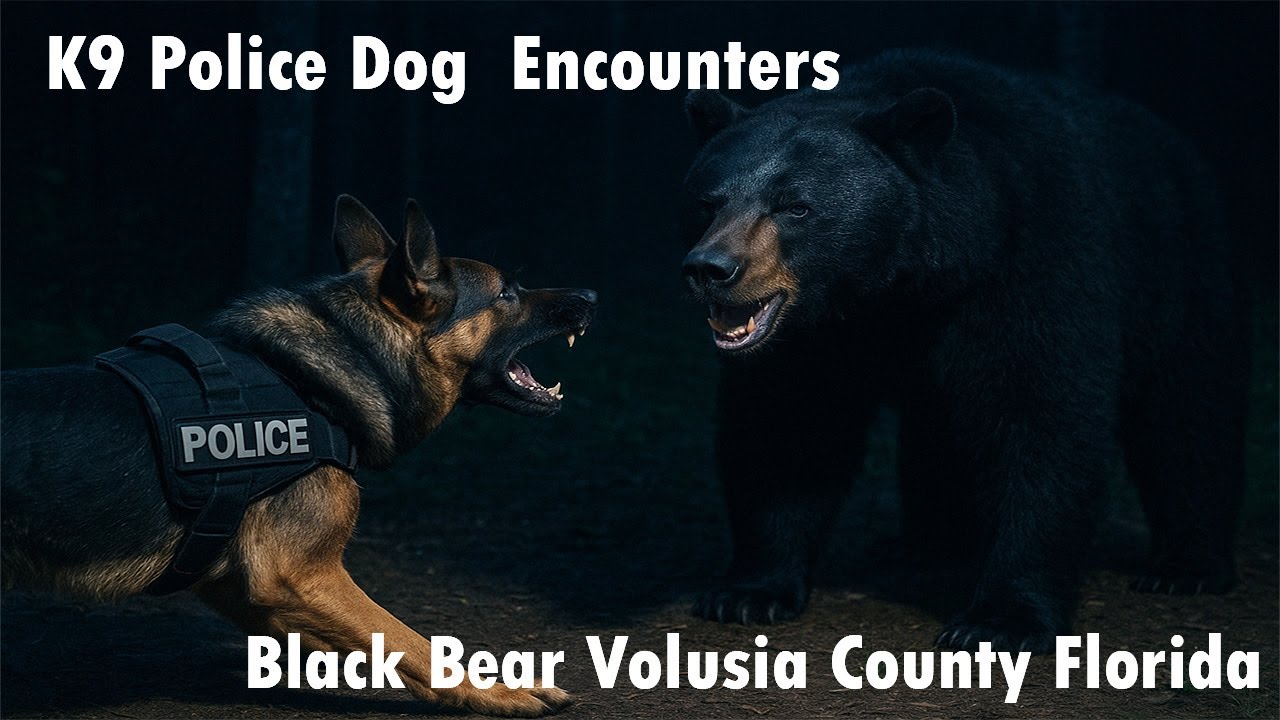 Police K9’s First Wild Encounter in the Woods