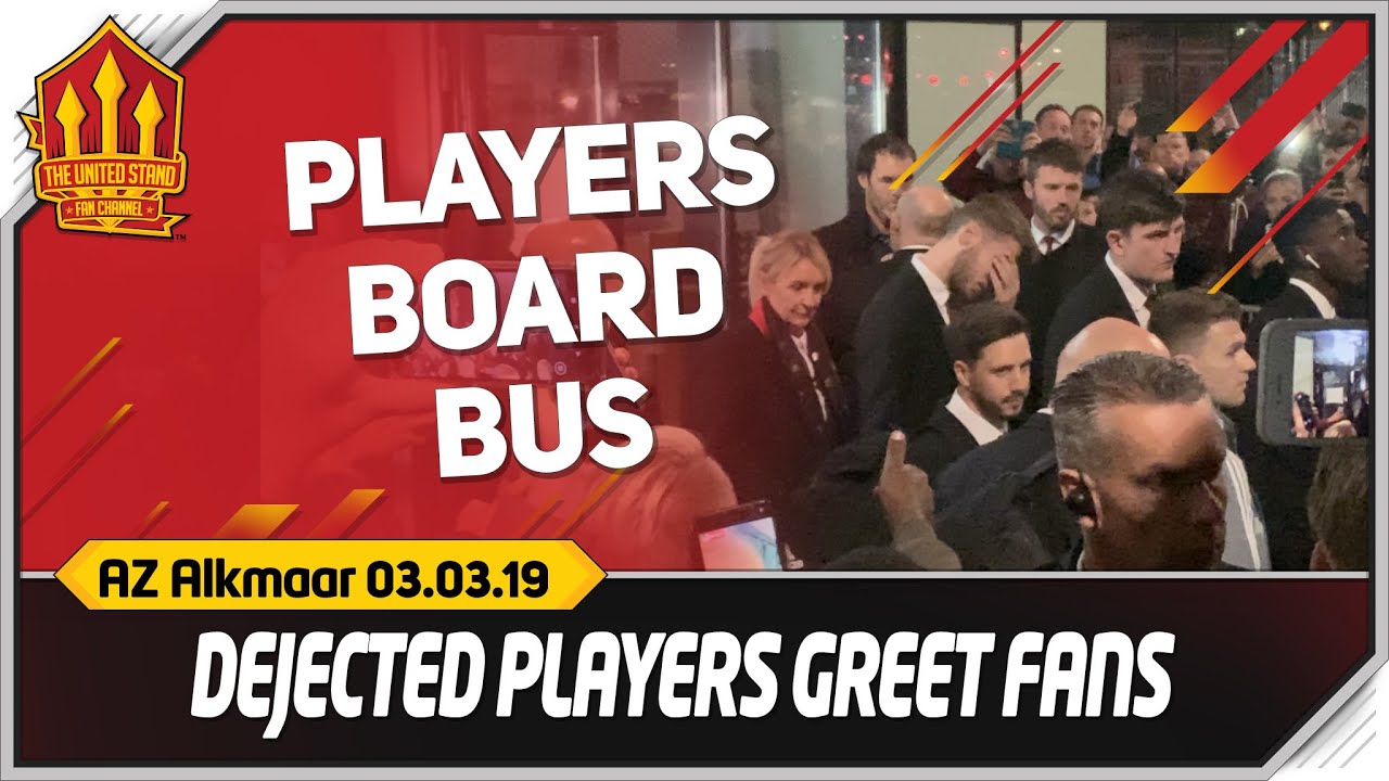 Solskjaer, De Gea, Rashford Player Cams! AZ Alkmaar vs Manchester United man utd news transfer today
