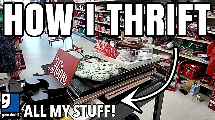 How I Thrift SO Much Stuff! THRIFTING GOODWILL Tips Other Thrifters NEVER Share