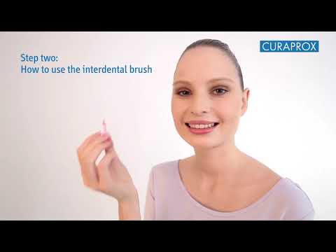 Instructions to use Curaprox Interdental Brushes