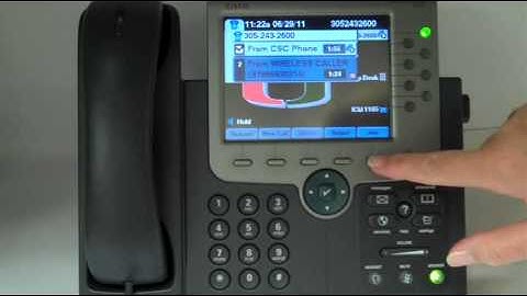 Cisco 7975 - Join Calls