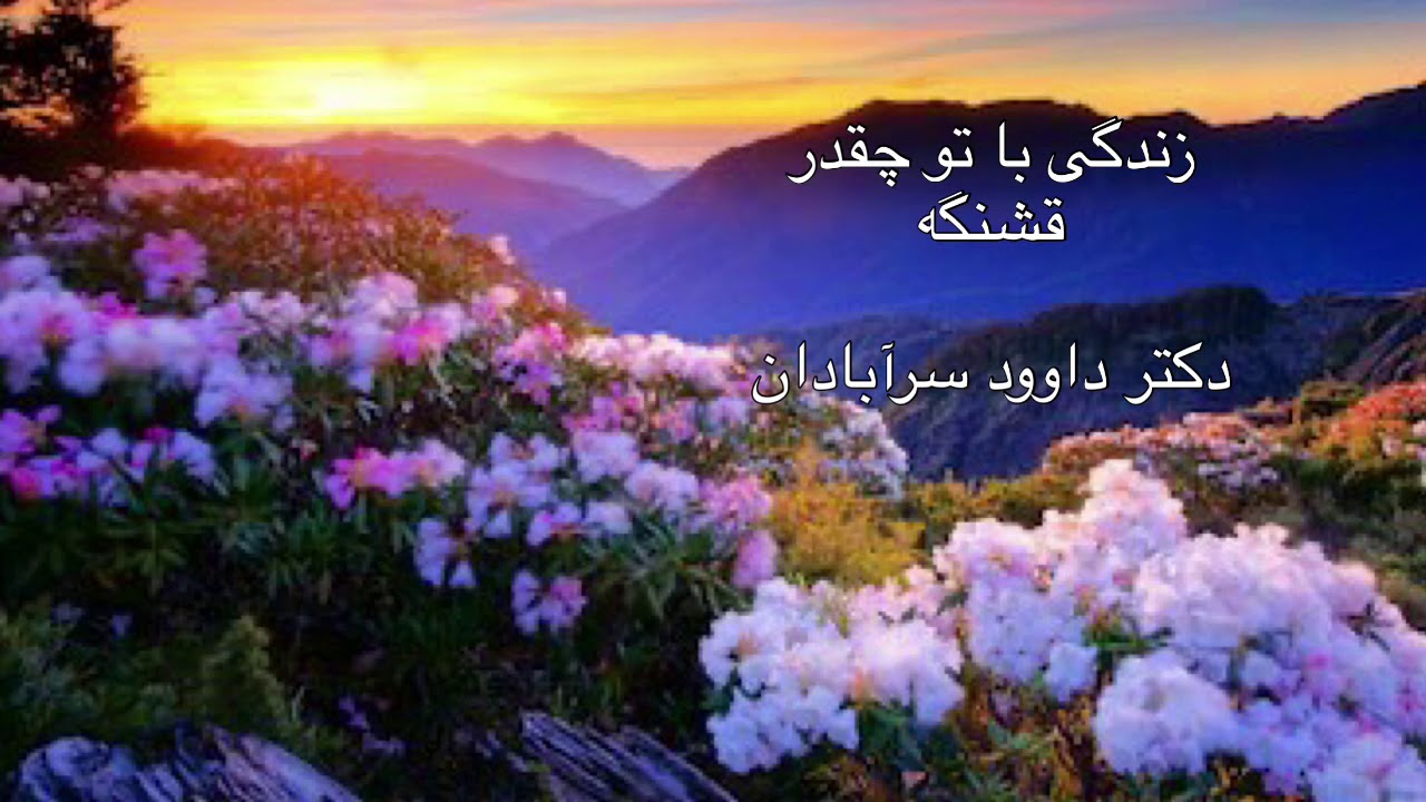 زندگی با تو چقدر قشنگه