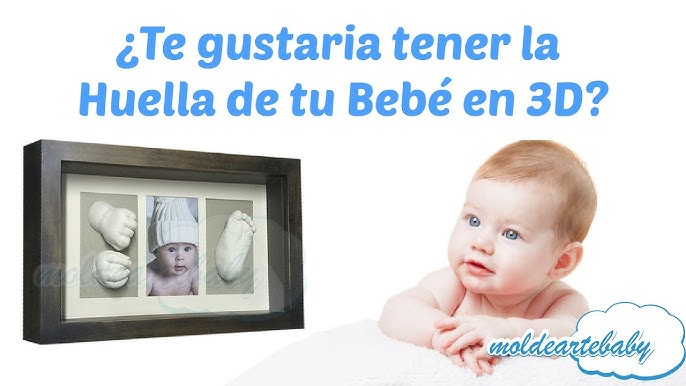 Tener las huellas de nuestro bebé en 3D, un recuerdo para toda la vida