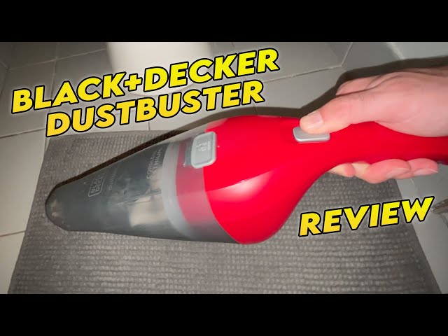 BLACK+DECKER dustbuster Quick Clean Cordless Hand Vacuum, HNVC115JB06 