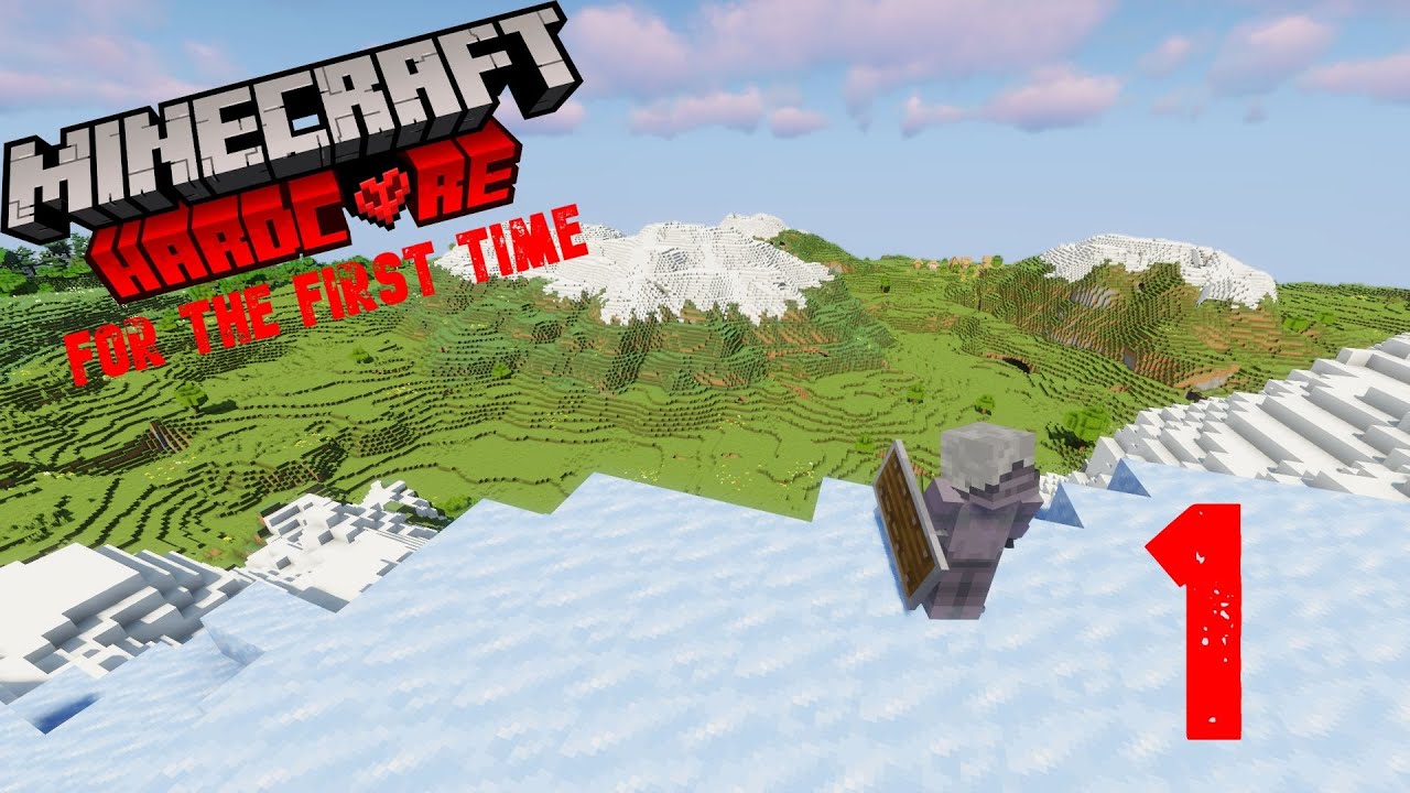 playing minecraft hardcore for the first time - YouTube
