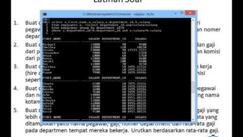 Teori 3 Basis Data - Query Lanjut