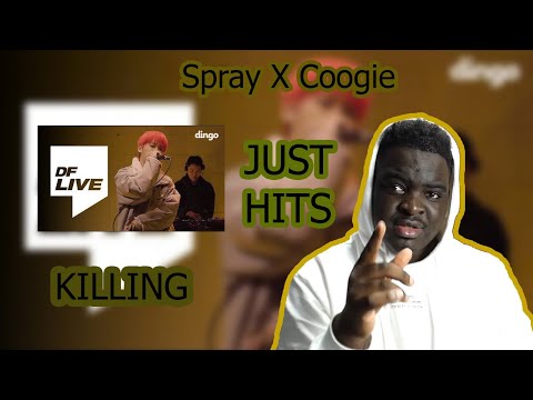 Spray X Coogie - 장전, Set Go!, Life Goes On, Right Away | [DF LIVE] 스프레이, 쿠기 REACTION