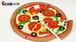 diy ideas how to make a pizza art and craft clay art modeling for kids