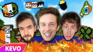 Three Irish Youtubers destroying Irish culture in Minecraft