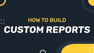 Hook Security Platform | Building Custom Reports