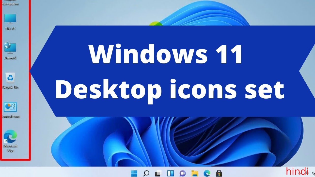 Windows 11 Desktop Icon Enable Or Disable Windows 11 Desktop 