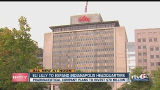 Eli Lilly announces Indianapolis expansion