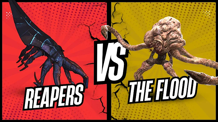Could Mass Effect's REAPERS Beat The FLOOD From Halo? | Sci-Fi Factions Compared