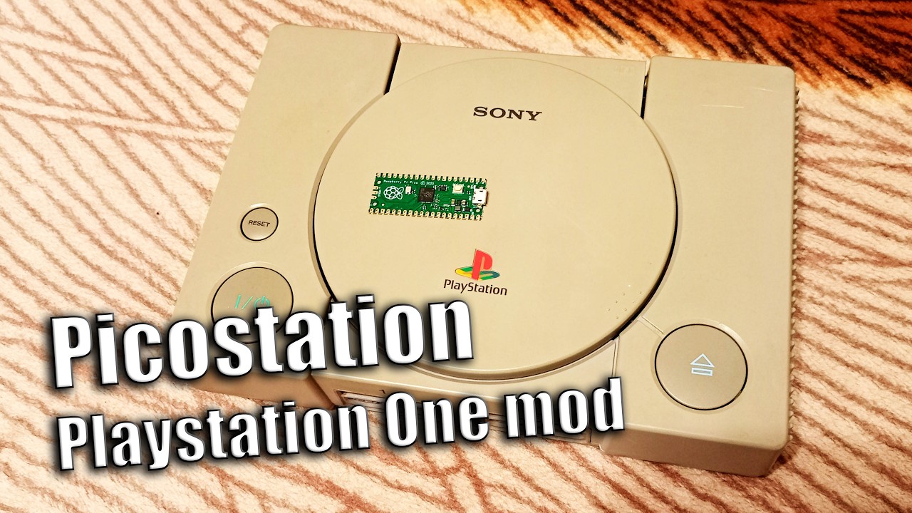 Picostation mod (Playstation 1)