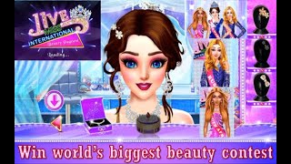 Beauty Contest Spa and Makeover - Fashion Girls Makeover Stylist Dress up game screenshot 3