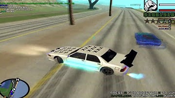 GTA SA | UIF Drift Convoy Timelapse