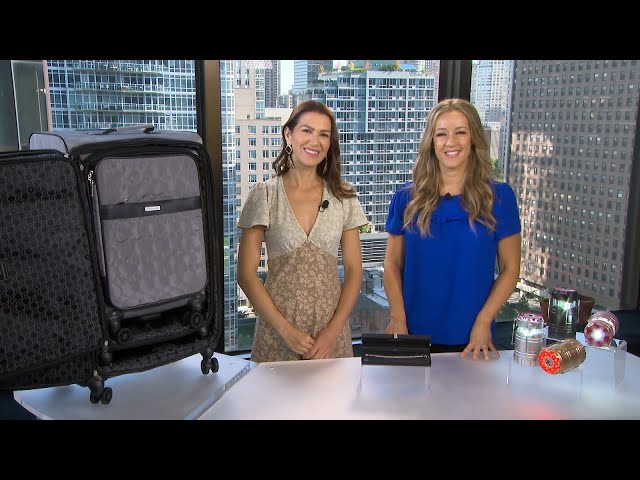 Inside Deals: Adrienne Vittadini Luggage Set, Diamond Bracelet, Pop-Up Lanterns— Up to 89% Off