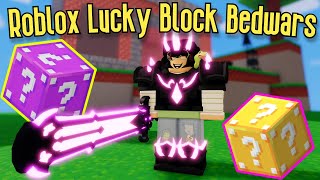 [NEW UPDATE] Roblox Lucky Block Bedwars Squads!