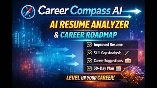 Career Compass AI for GenAI Dev Hackthon  #Genai #Devpost #GenAi-Hackthon