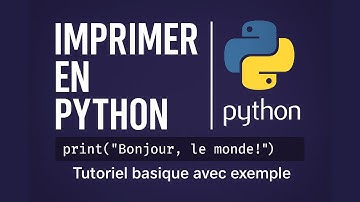 Comment afficher du texte en Python ? (Print)