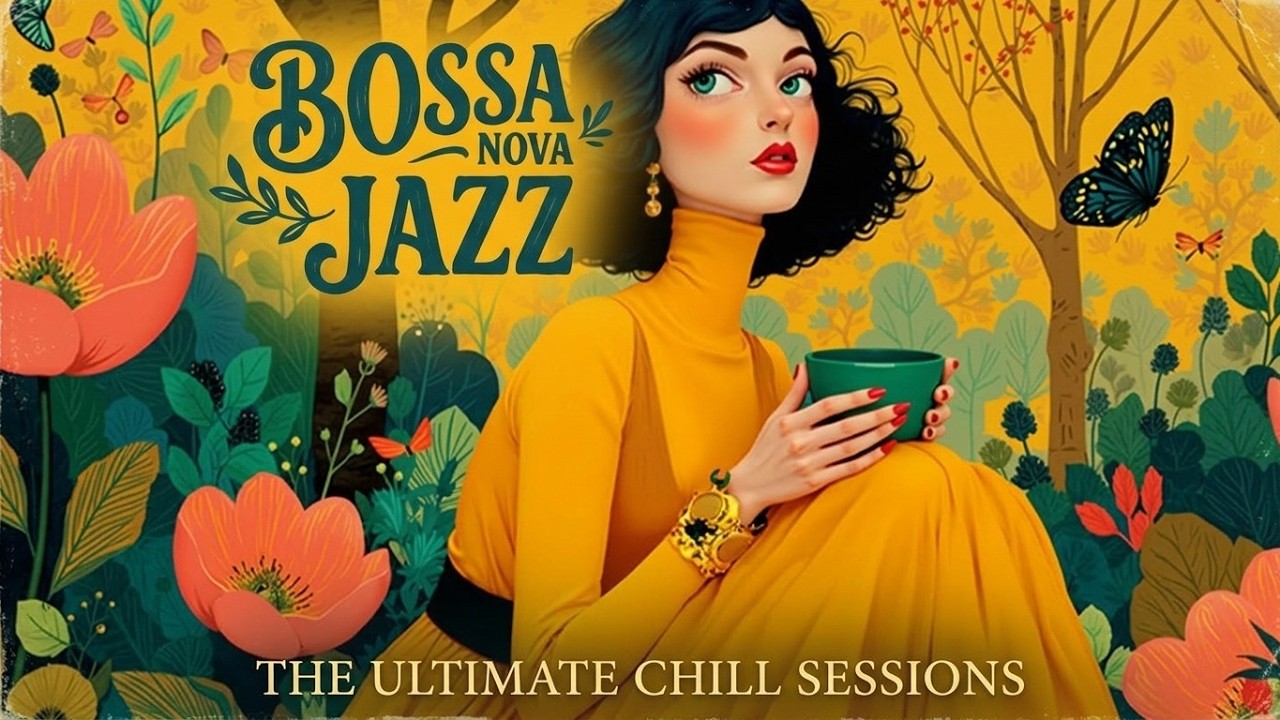 Расслабляющий джаз босса-новы и цветущая босса для позитивных весенних вибраций