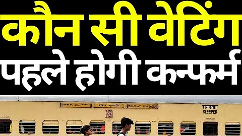 Which Waiting List Get Confirmed First GNWL RLWL PQWL TQWL RQWL SSWL LDWL