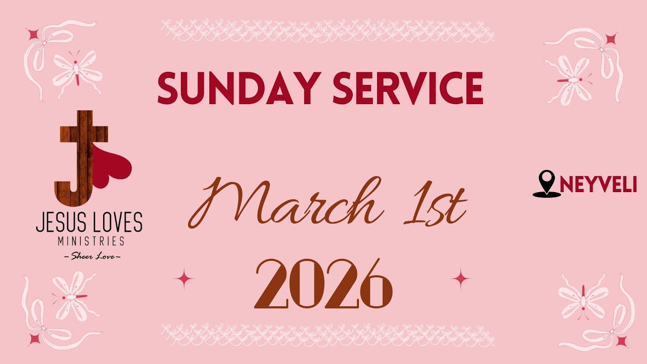 Sunday Service 01-03-2026 (LIVE!!) - YouTube