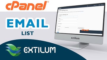 How to manage Mailing List in cPanel - Extilum hosting