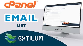 how to manage mailing list in cpanel - extilum hosting